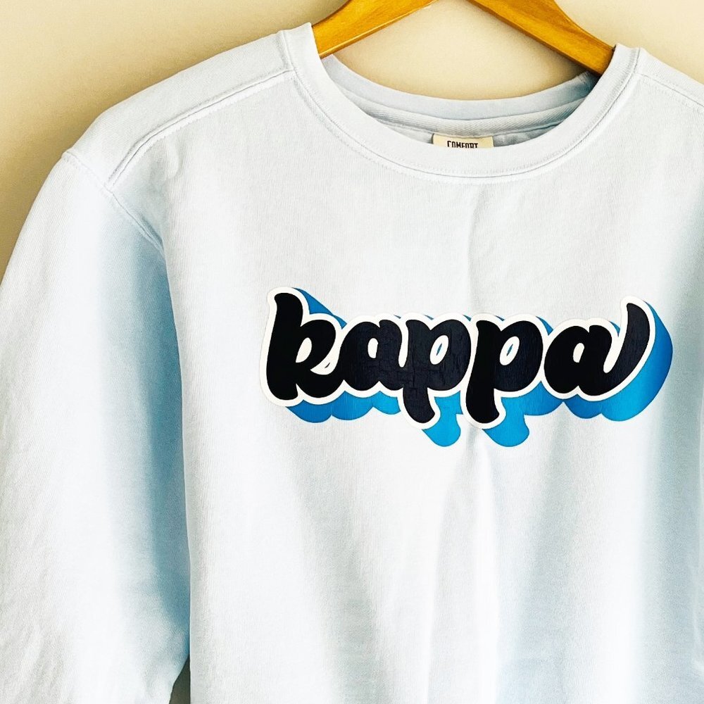 2/$30 Kappa Comfort Colors Sweatshirt S - Picture 4 of 5